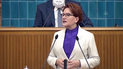 TBMM - Akşener: 'Marmara Denizi’ne dökülen atık suların tamamının ileri biyolojik arıtmadan geçmesi gerekiyor'