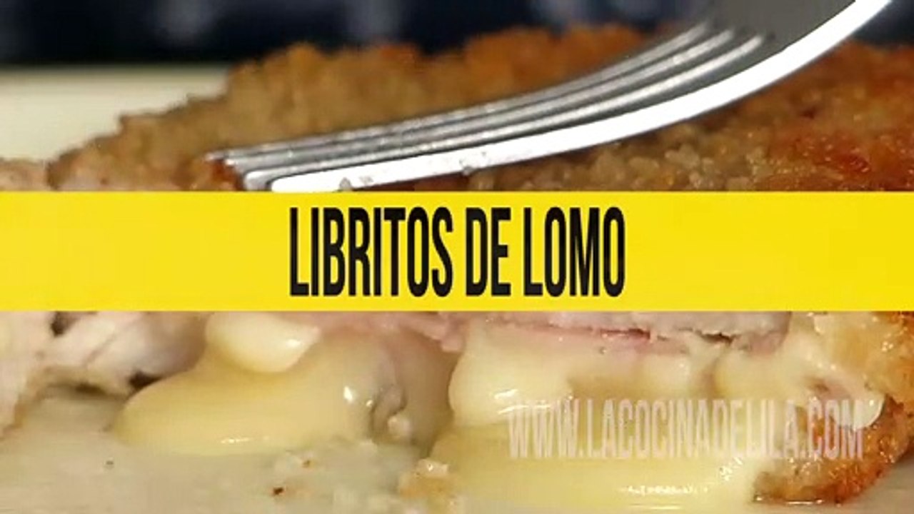Cómo hacer libritos de lomo rellenos ✅