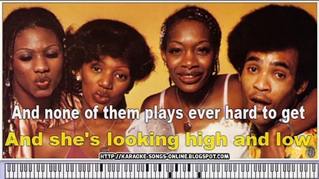 Boney M - Bahama Mama - karaoke Instrumental Version with virtual piano & lyrics