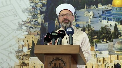 ANKARA - Erbaş: 'Kudüs, Müslümanların elinde barışın şehriydi'