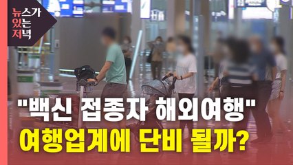[뉴있저] "접종 마치면 해외 단체여행 허용"...여행업계에 '단비' 될까? / YTN
