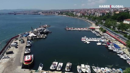 Tekirdağ kıyılarında müsilaj etkisini yitirdi