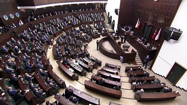 TBMM - Cumhurbaşkanı Erdoğan: '(Lağım çukuru) diye ifade edilen iftiraların peşinden gitmek, ancak kendini oraya layık görenlerin işidir'