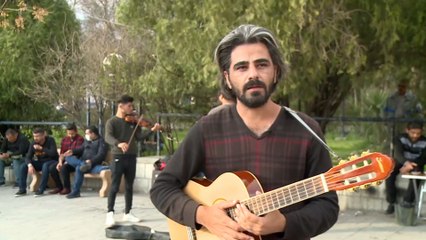 انتشار ظاهرة عازفي الشوارع في إقليم كردستان العراق
