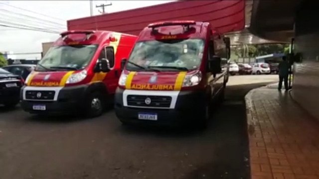 Detento da PIC fica ferido ao sofrer queda e é socorrido pelo Corpo de Bombeiros