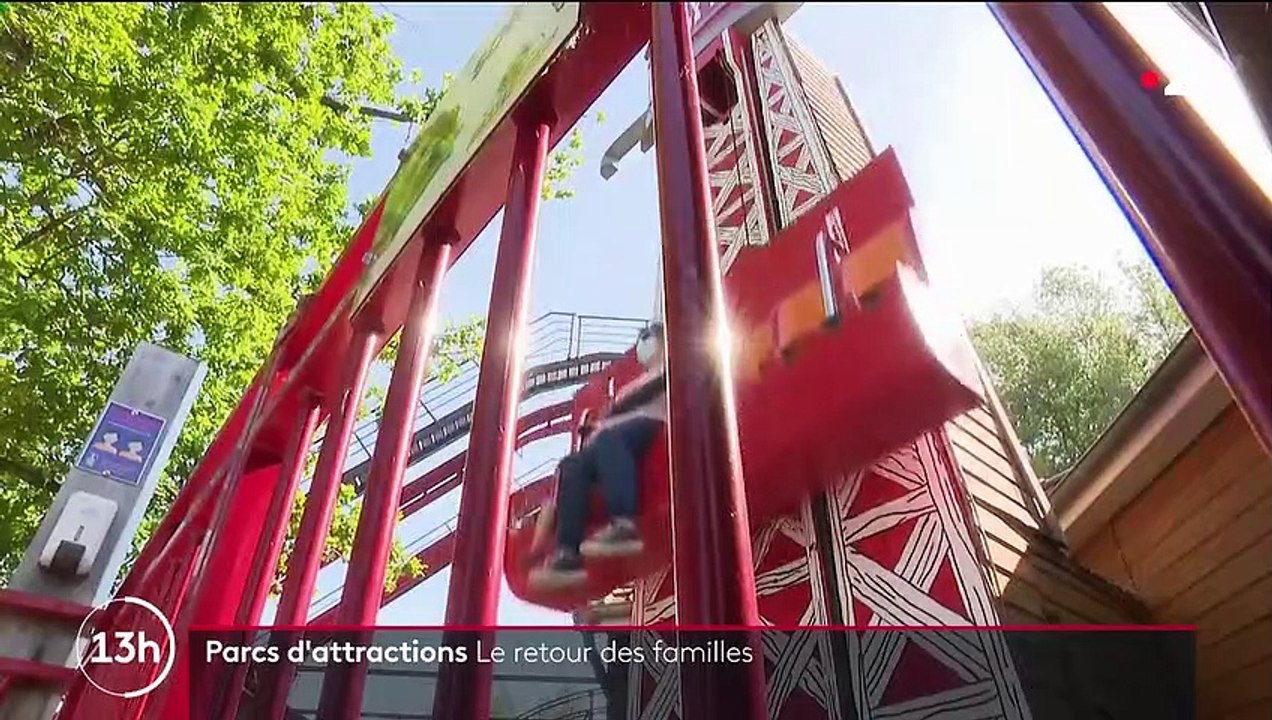 Parcs d'attractions : première journée de sensations fortes depuis des mois