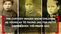 Haunting Custody Mugshots of Children Unearthed From 145 Years Ago