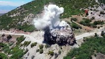 - 60 yıllık çile dinamitle son buldu