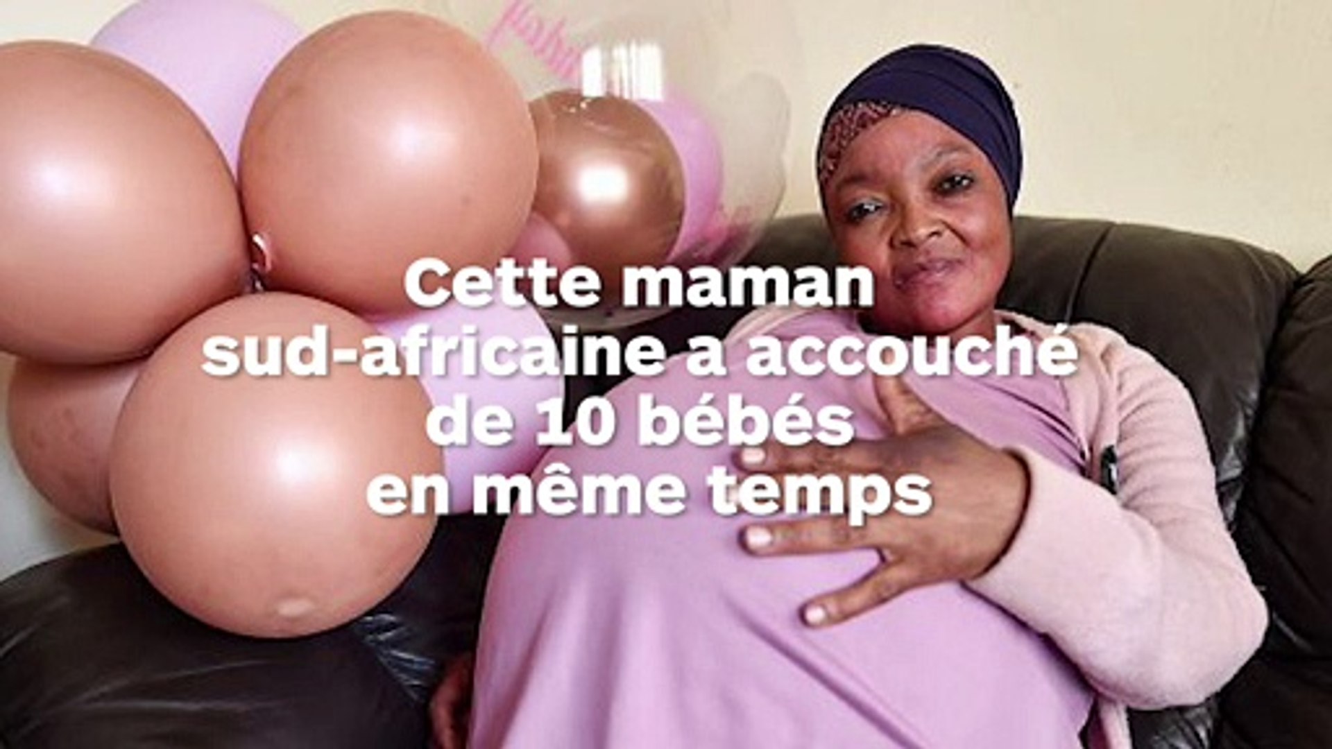 Cette Maman A Accouche De 10 Bebes En Meme Temps Video Dailymotion