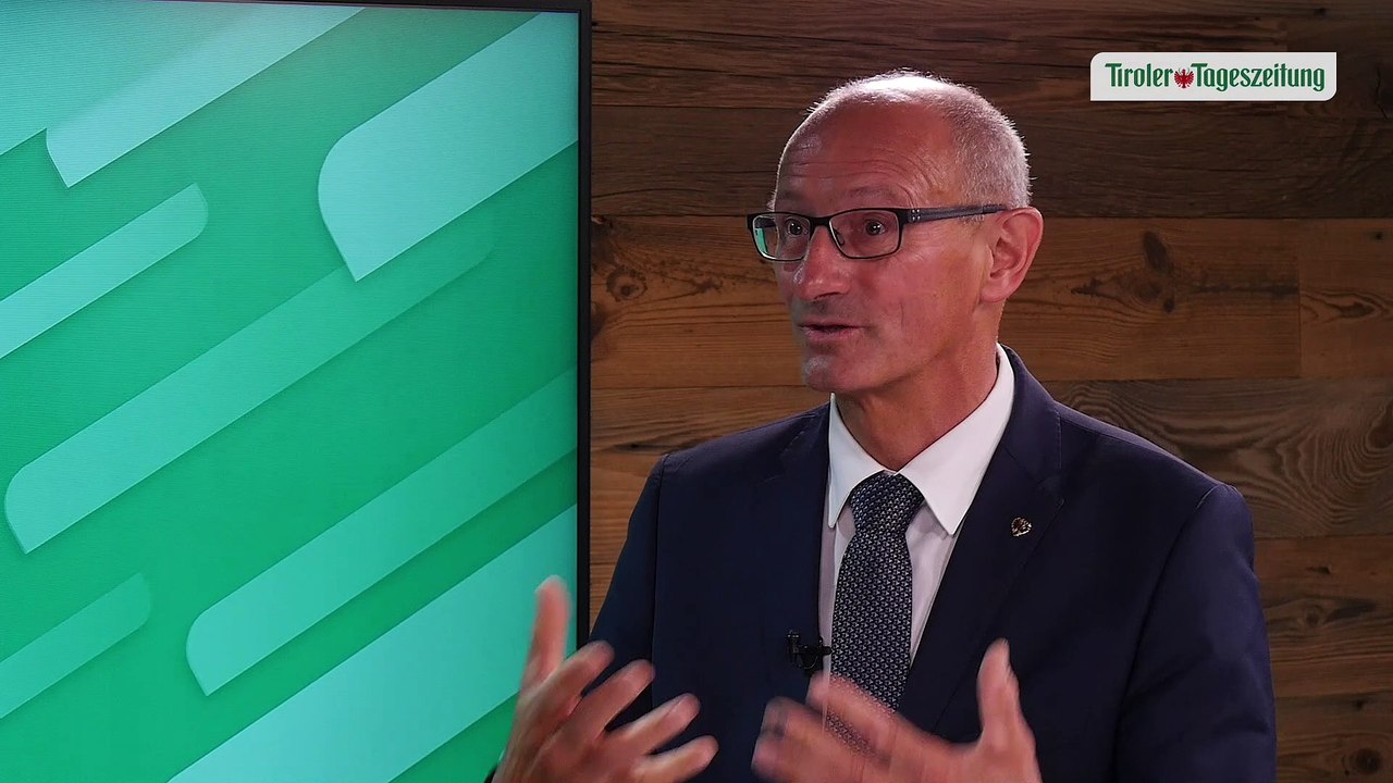 TT-Studio mit Wirtschaftslandesrat Mattle