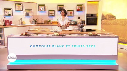 Biscuits au moringa, chocolat blanc et fruits sec