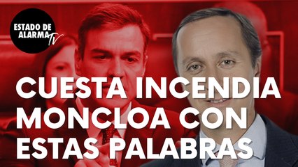 Las palabras del periodista Carlos Cuesta que incendian Moncloa: “No deja de escaparse”