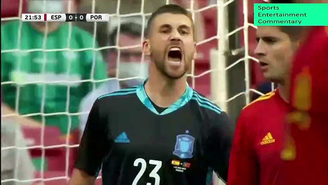 Spain Vs Portugal Highlights 5th June 2021 Euro 2020 Warm Up Friendly