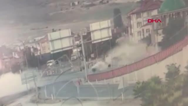 ÖLÜ SAYISININ 3'E ÇIKTIĞI KAZA KAMERADA