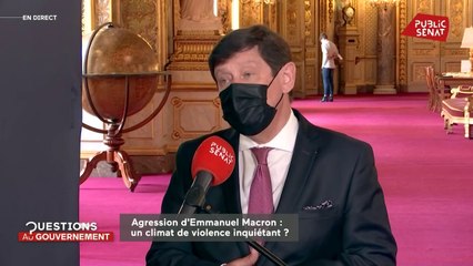gifle à Emmanuel Macron:"la démocratie est à un tournant ", pour Patrick Kanner