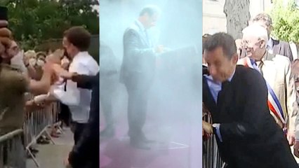 Gifle, farine et  œuf : ces politiques qui ont été pris à partie