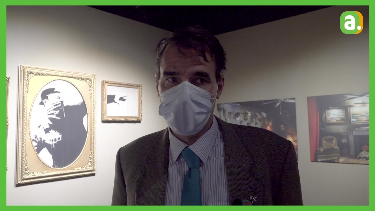 Bansky braque la banque de la Grand-place de Bruxelles