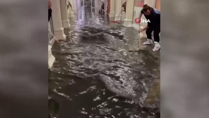 Zafer Çarşısı'nı su bastı