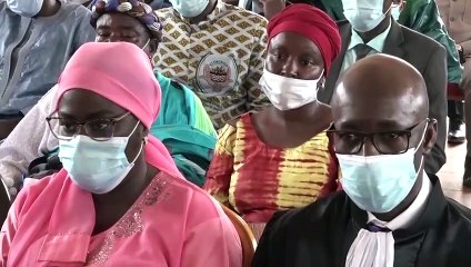 Installation du 1er Président et du Procureur général de la Cour d'appel du Palais de justice de Bouaké