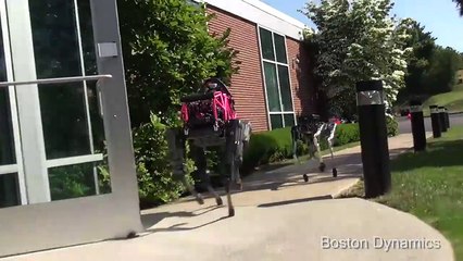 Boston Dynamics'in ilginç köpek robotu