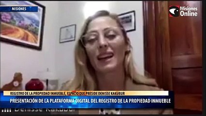 Presentación de la Plataforma Digital del Registro de la Propiedad Inmueble