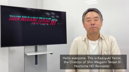 Shin Megami Tensei III Nocturne HD Remaster - Un message de Kazuyuki Yamai
