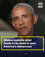 Barack Obama Speaks About Saving America's Democracy