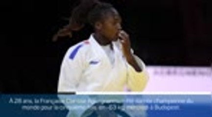 Descargar video: Mondiaux (F) - Cinquième titre mondial en judo pour Clarisse Agbegnenou en -63 kg