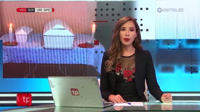 Tiquina: En medio de lágrimas y dolor, dan el último adiós a niños victimados por su padre