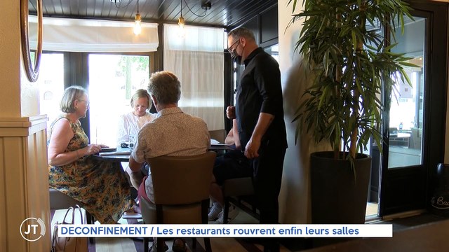 Le Journal - 09/06/2021 - DECONFINEMENT / Les restaurants rouvrent enfin leurs salles