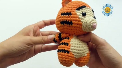 #107 | Amigurumi Animal | Tiger Amigurumi(P3/4) | Winnie The Pooh | Amisaigon | Free Pattern