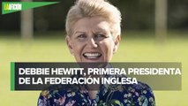 Debbie Hewitt, primera mujer que será presidenta de la Federación Inglesa de Futbol