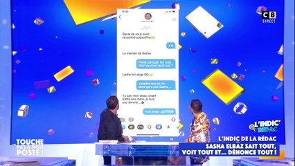 L'indic de la rédac : les conversations coquines entre la mère de Sasha Elbaz et Guillaume Genton !