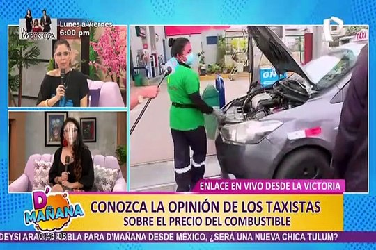 D’mañana en La Victoria: taxistas opinan sobre el precio de combustibles