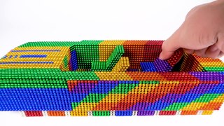 DIY - How to make a car with magnetic balls #trend