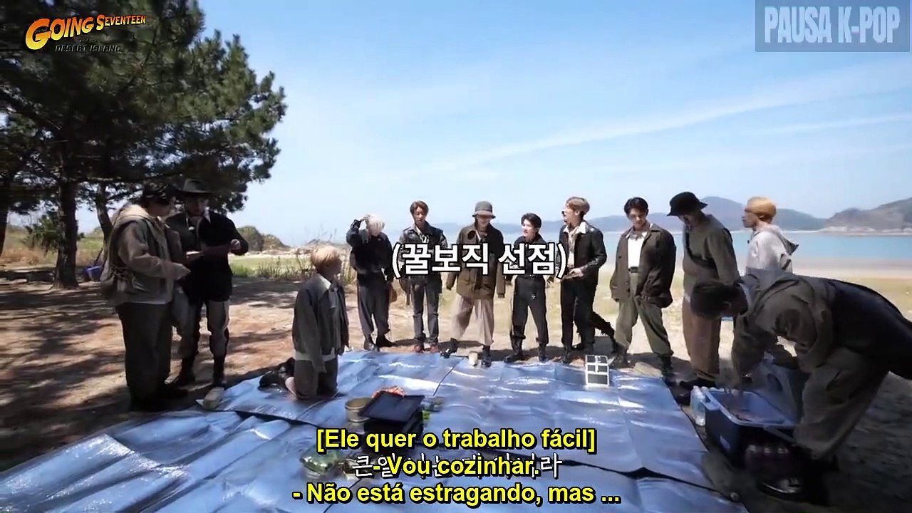 [PT-BR] - [GOING SEVENTEEN]  Ep.7  - 13 Raiders #1