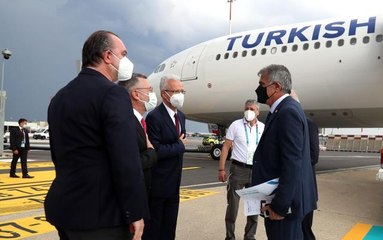 A Milli Takım, Roma'ya geldi