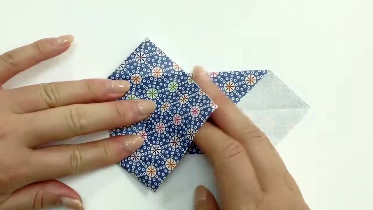 Origami Paper Crane Envelope - Diy - Origami Kawaii〔#073〕