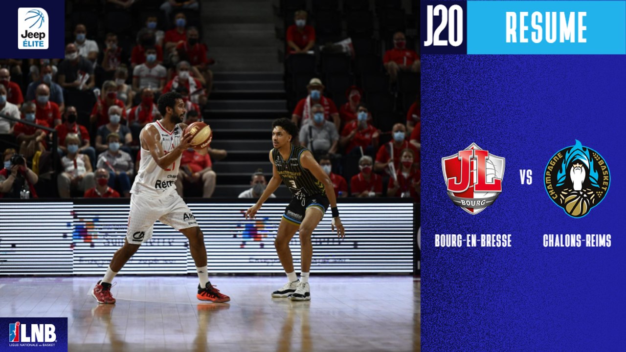 Bourg-En-Bresse vs. Chalons-Reims (84-74) - Résumé - 2020/21