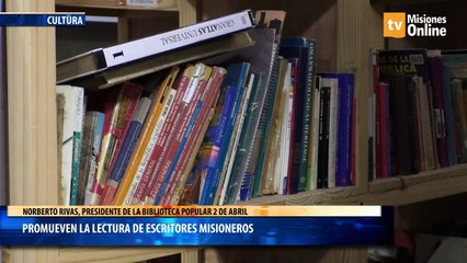 Promueven la lectura de escritores misioneros