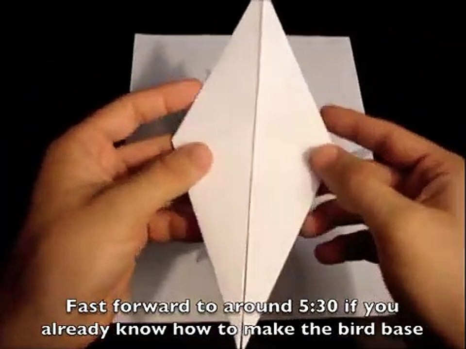 How To Make An Origami Flapping Bird - Rob'S World