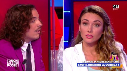 Delphine Wespiser tacle Yannis, fan de corrida: "Vous avez un souci de masculinité ?"