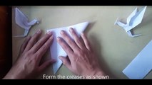 How To Make An Easy Origami Paper Dragon | Flying Dragon | Simple Origami Dragon | 折り紙ドラゴン | 종이 접기 |
