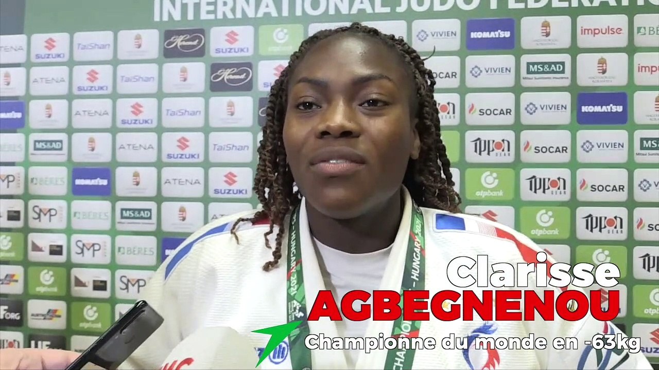 Championnats du monde seniors 2021 - Clarisse Agbegnenou : « Encore du chemin, mais je suis prête »