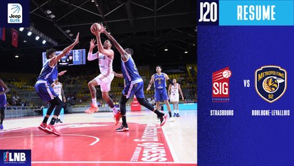 Strasbourg vs. Boulogne-Levallois (100-81) - Résumé - 2020/21