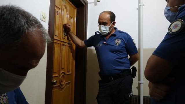 BALKONDA STRAFOR YAKINCA MAHALLEYİ AYAĞA KALDIRDI