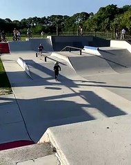 Young Scooter Rider Lands Tail Whip