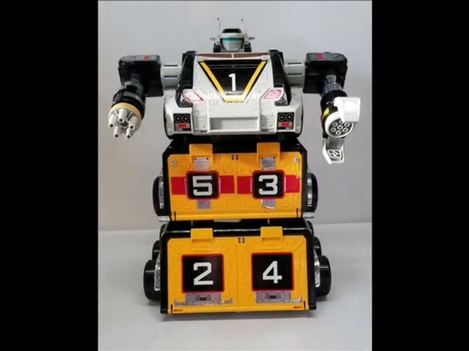DX Gattai Gekisou Sentai Carranger 1996! 激走戦隊カーレンジャー! Power Rangers Turbo Megazord!