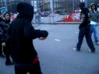 Krump session au Skeat park