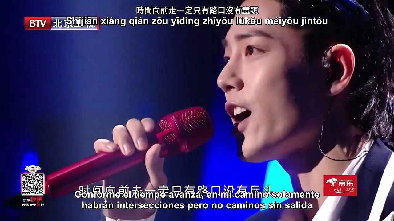 [SUB ESP] 210531 JD & BTV 6.18 Sizzling Night - Xiao Zhan - Let Me Stay By Your Side (讓我留在你身邊)